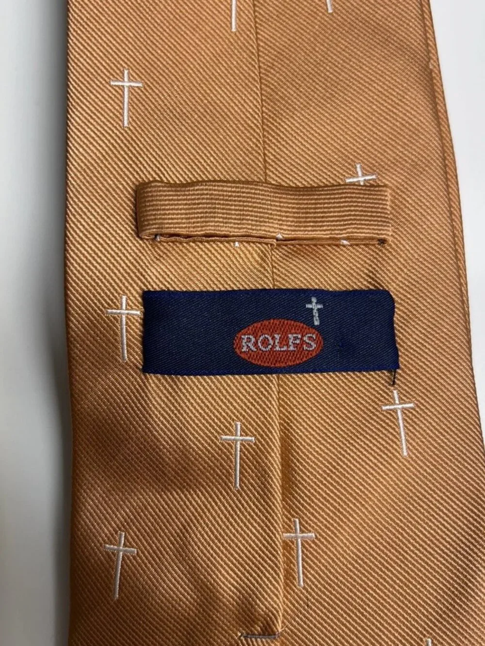 Church Cross Rolfs Silk 3 Neckties Mens Religious‎ 4